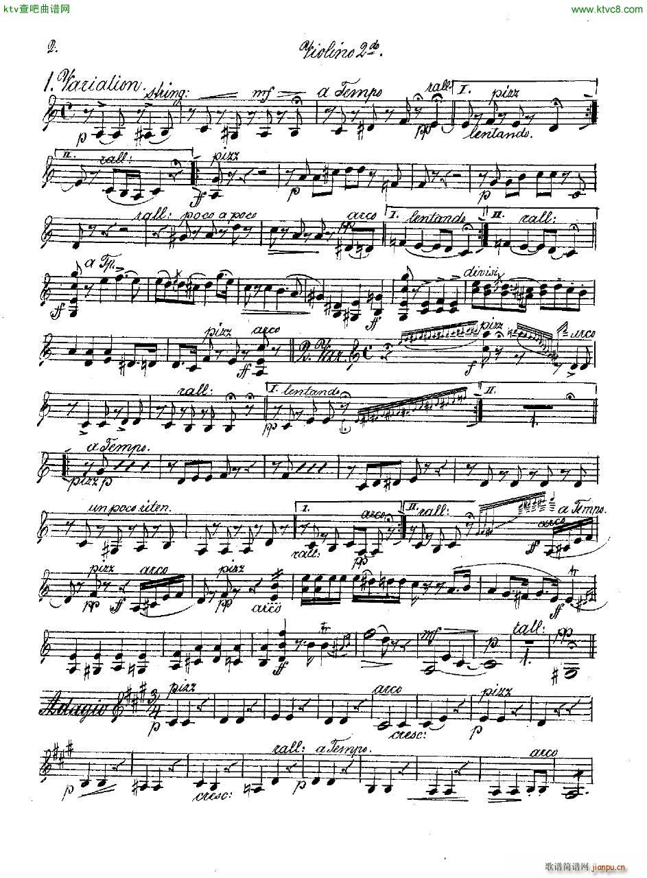 Andersen op 2 Ungarische Fantasie orch parts(V)7