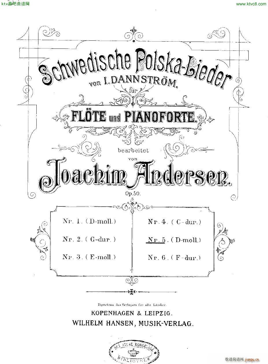 Andersen op 50 Schwedische Polska Lieder(V)18