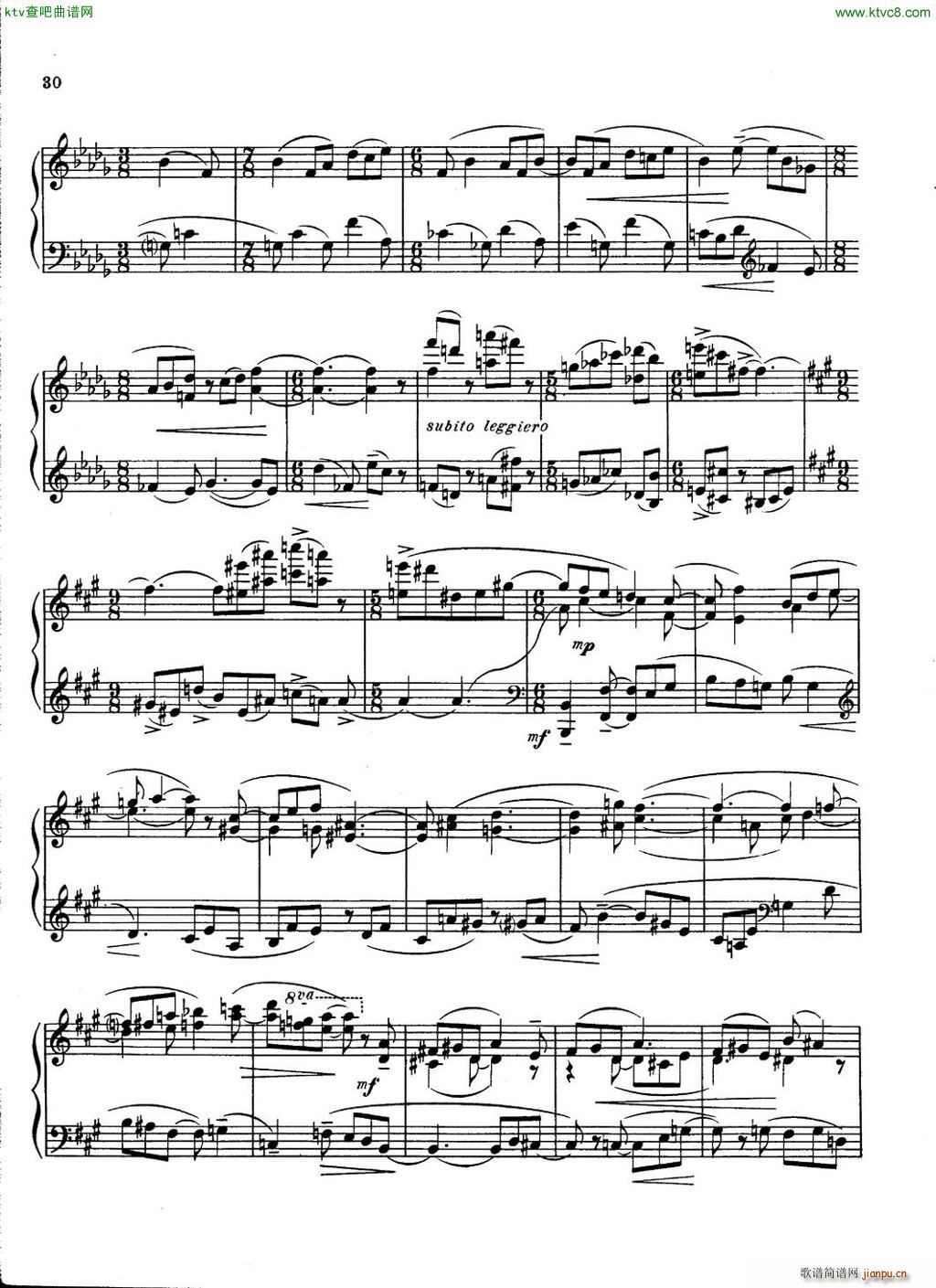 Carter Piano Sonata(V)27