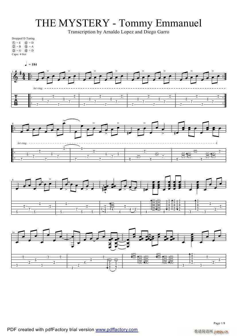 tommy emmanuel the mystery 2 ָ(V)1