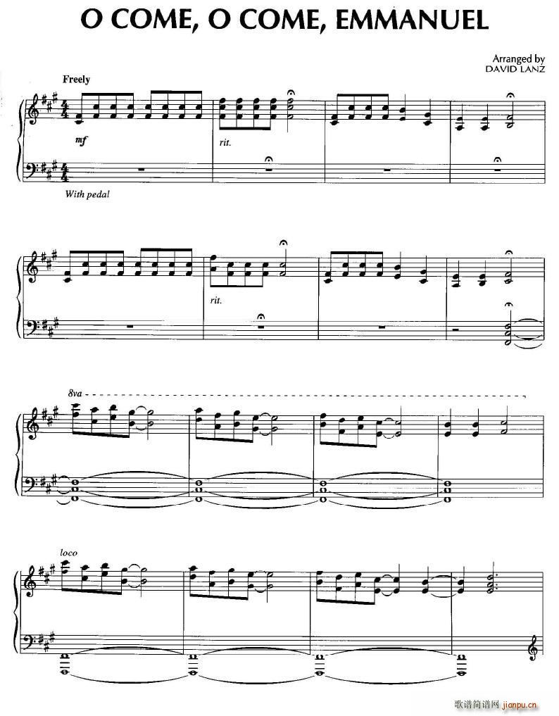 O Come O Come Emmanuel(V)1