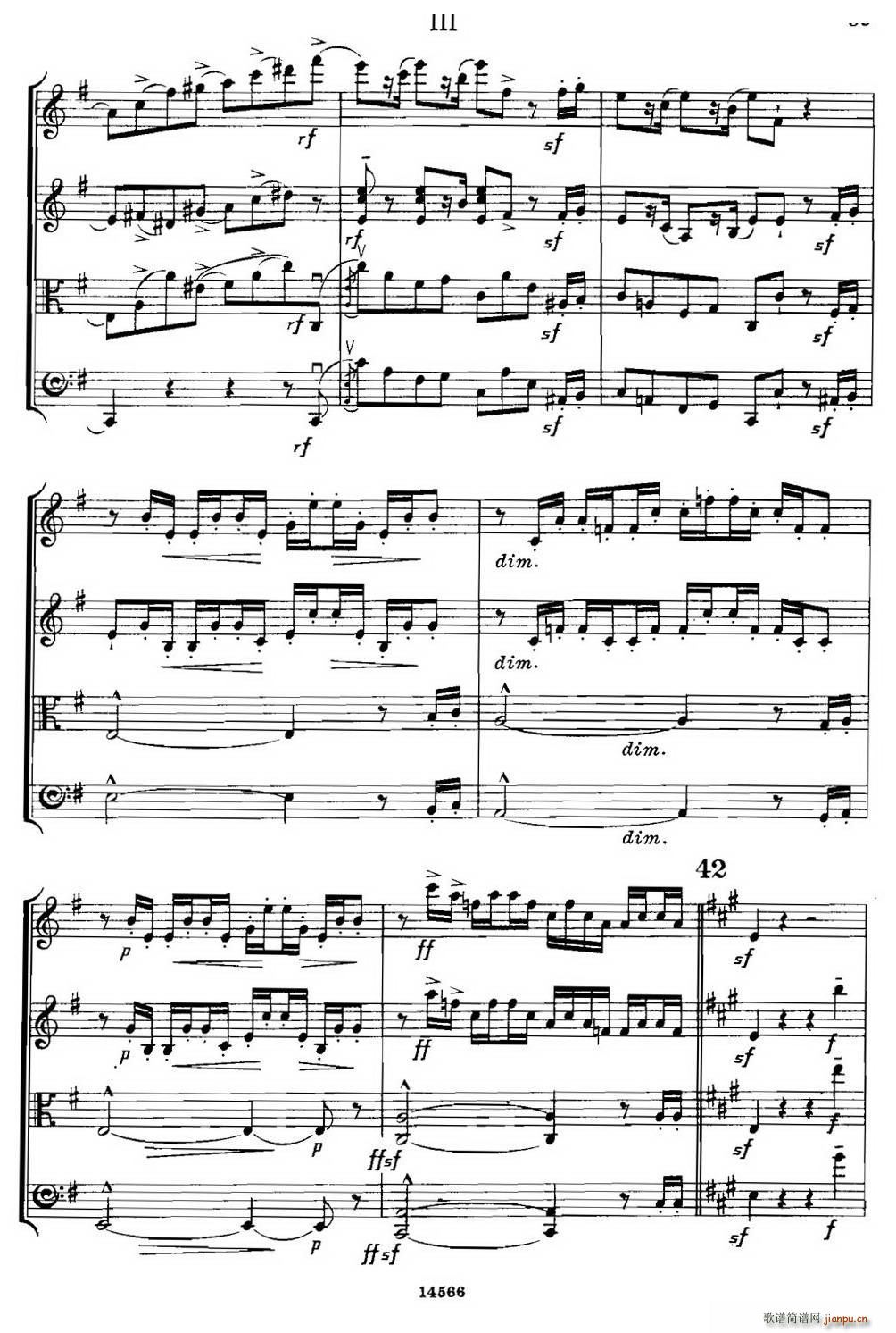QUARTET Op 83  Ҙ(l )(V)6