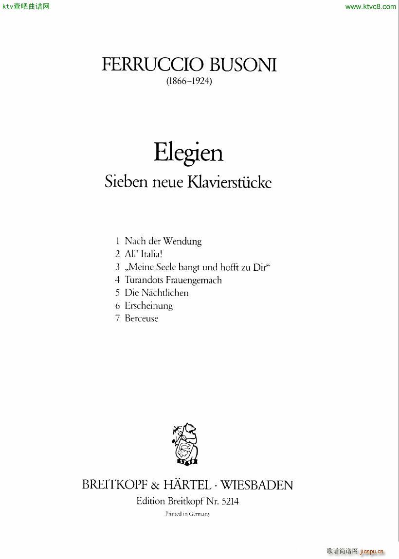 Busoni 1 Elegy No 1(V)1