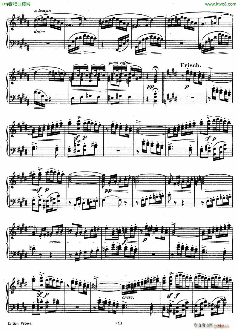 D Albert op 16 no 3 Intermezzo(V)5