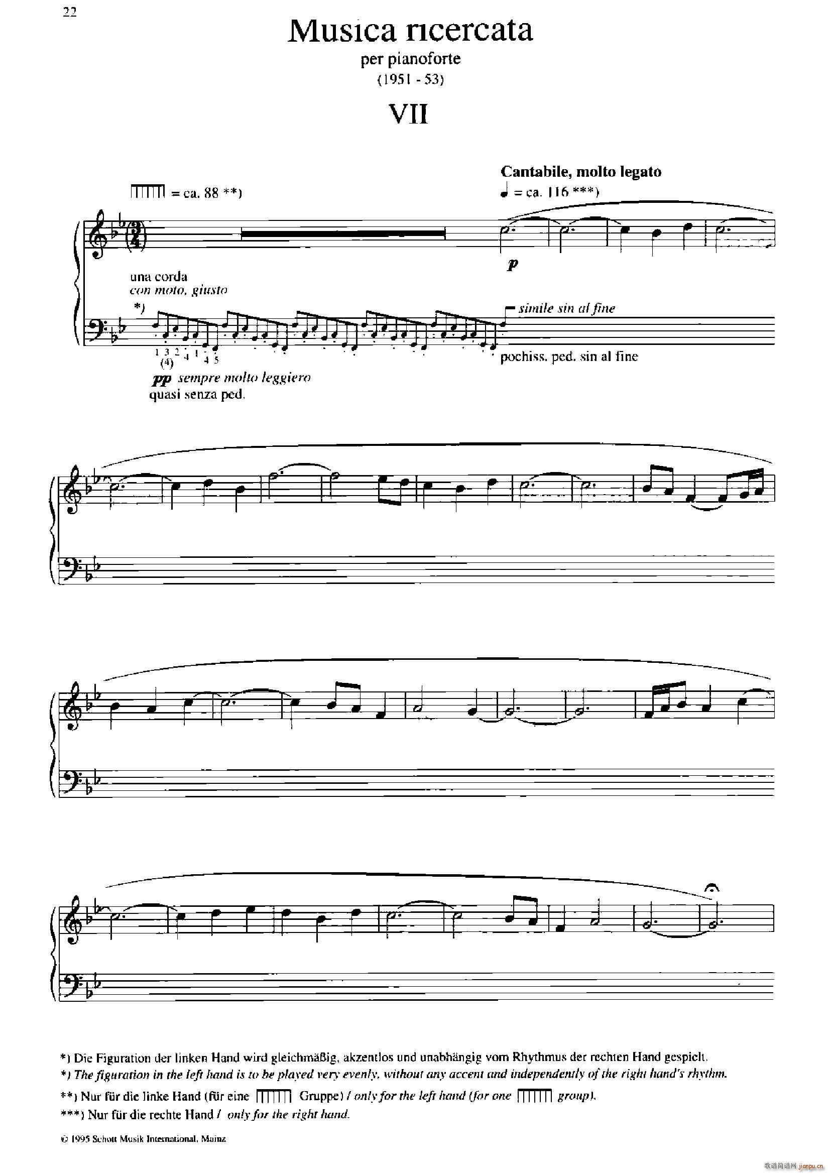 Musica Ricercata (l ) 7(V)1