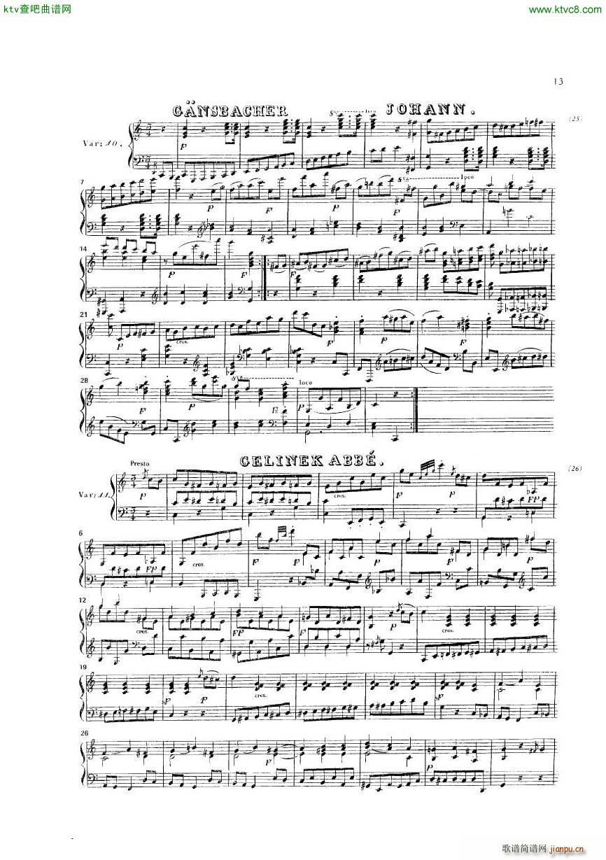 Diabelli Variationen(V)19