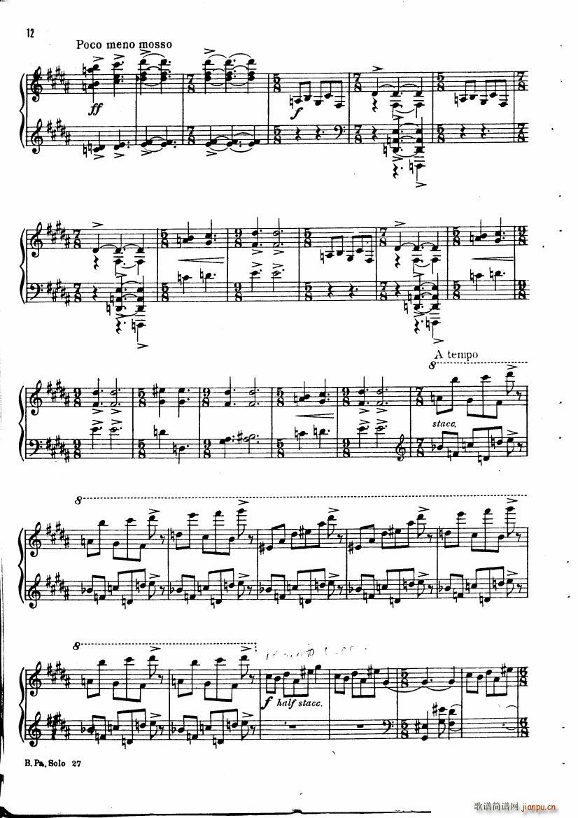 Copland Piano Sonata(V)13