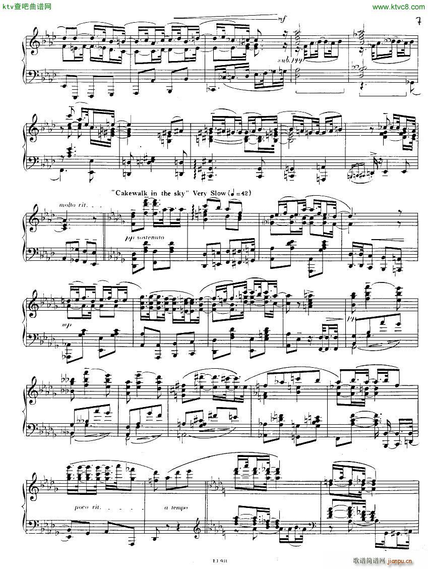 Albright Grand Sonata in Rag(V)7