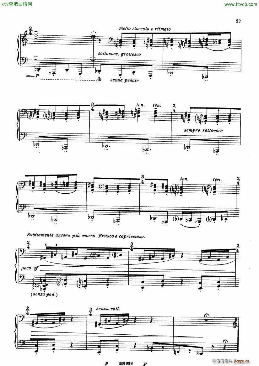 Casella Sonatina piano(V)17