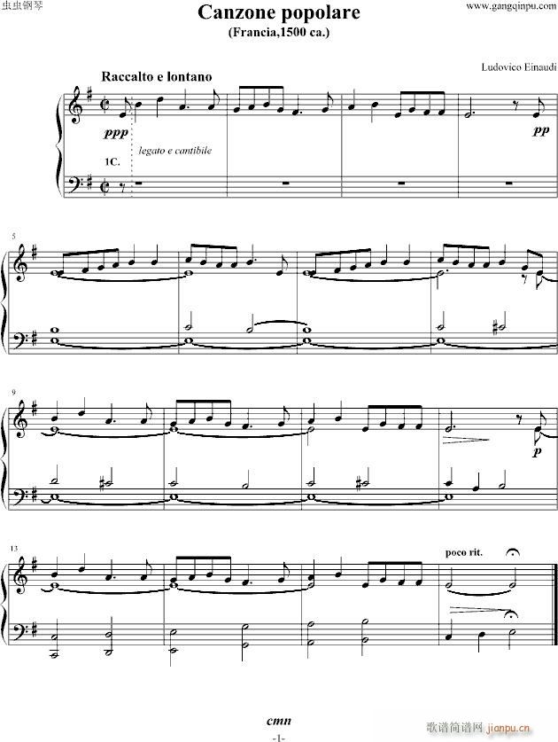 Canzone Popolare(V)1