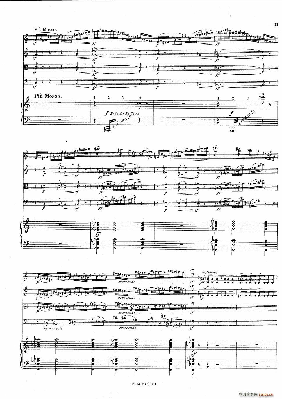Bax Quintet for Harp and Strings(V)11