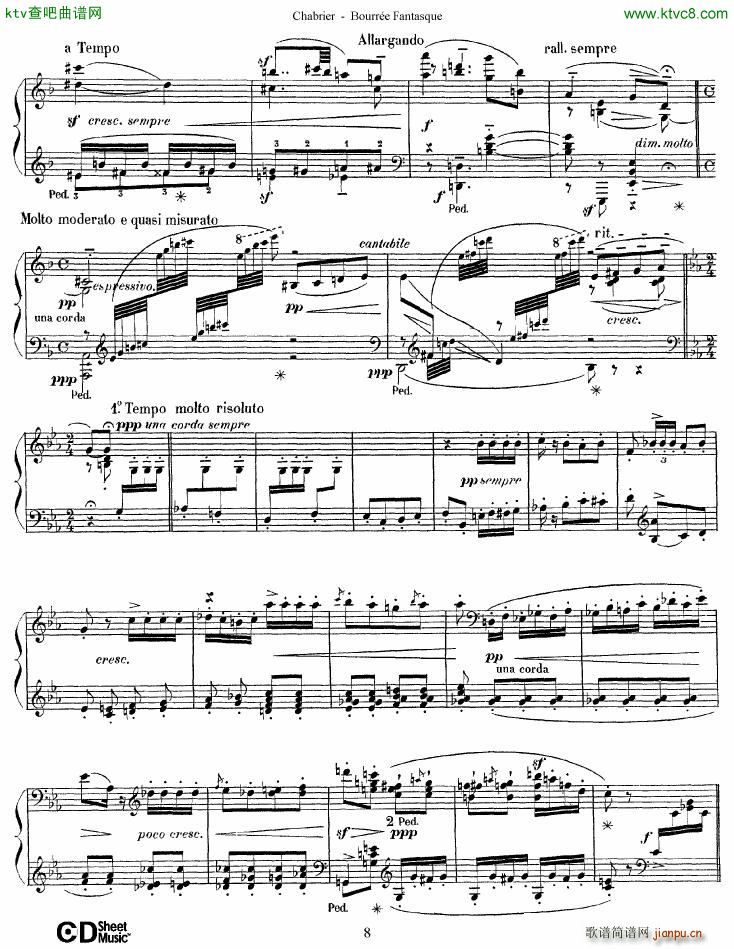 Chabrier Bourre Fantasque(V)8