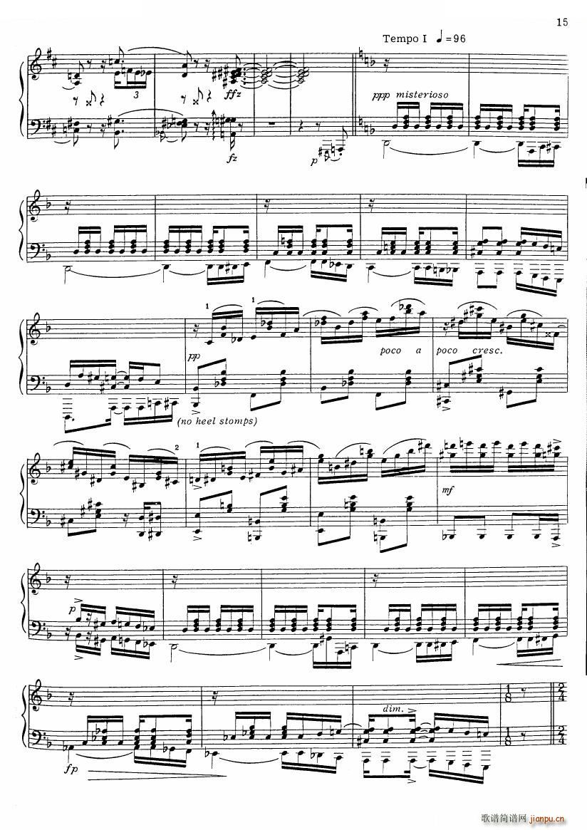 Garden of Eden 4 Rags for Piano(V)16