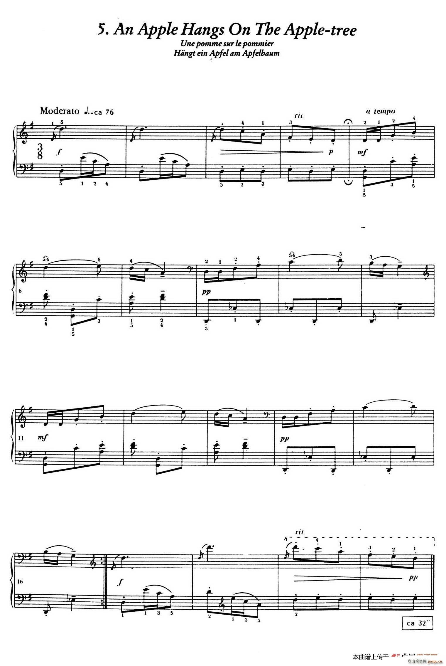 12 Folk Melodies ʮg{ 5(V)1