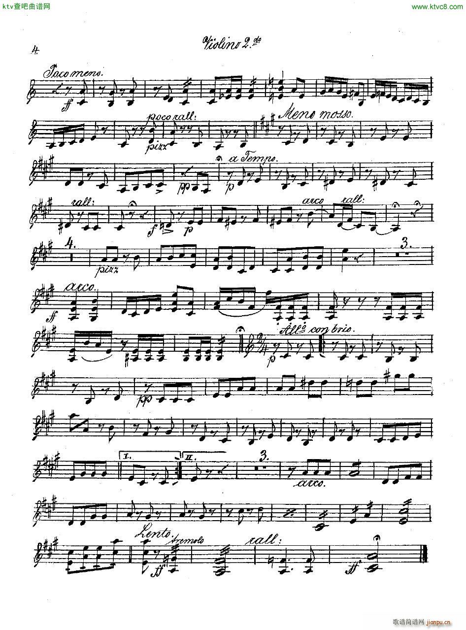 Andersen op 2 Ungarische Fantasie orch parts(V)9
