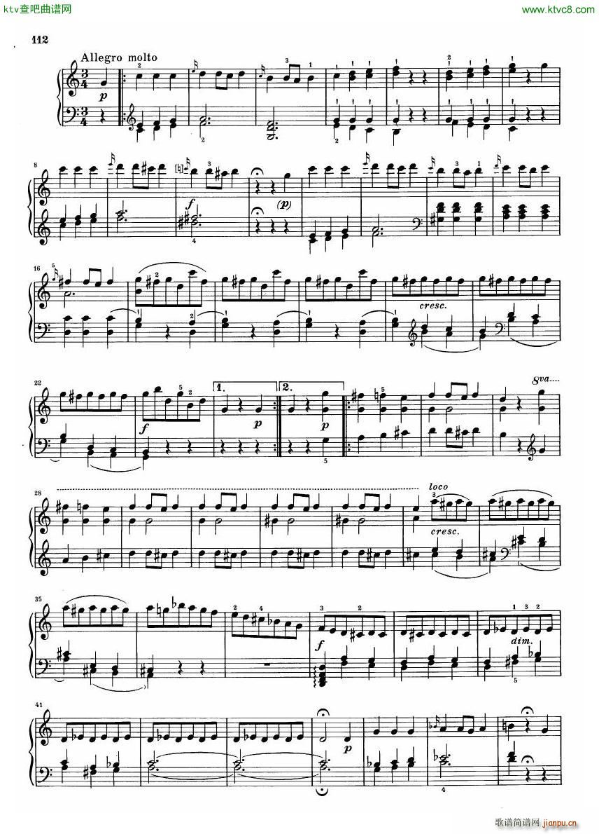Haydn hob xvi 50sc Sonata60(V)13