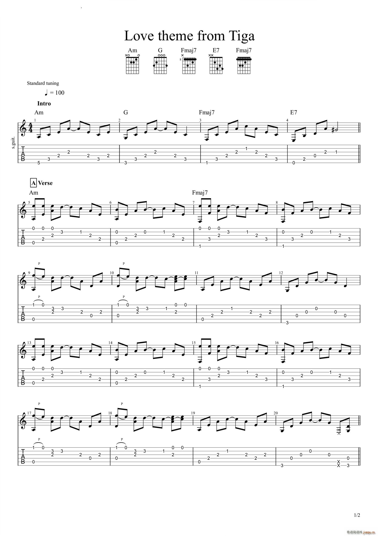 Love theme from Tiga(V)1