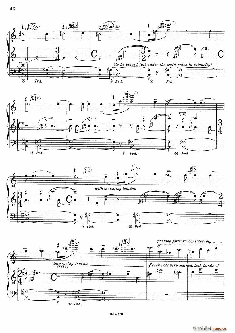 Copland Piano Fantasy(V)43