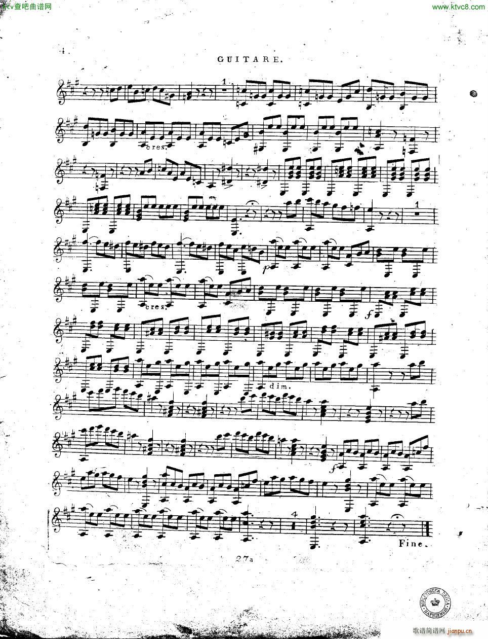 Carulli op 189 3 Duos nocturnes git pno(V)11