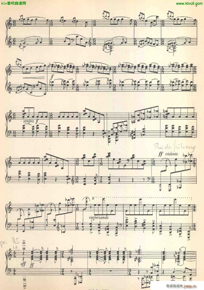 Ginastera Sonata No 1(V)5