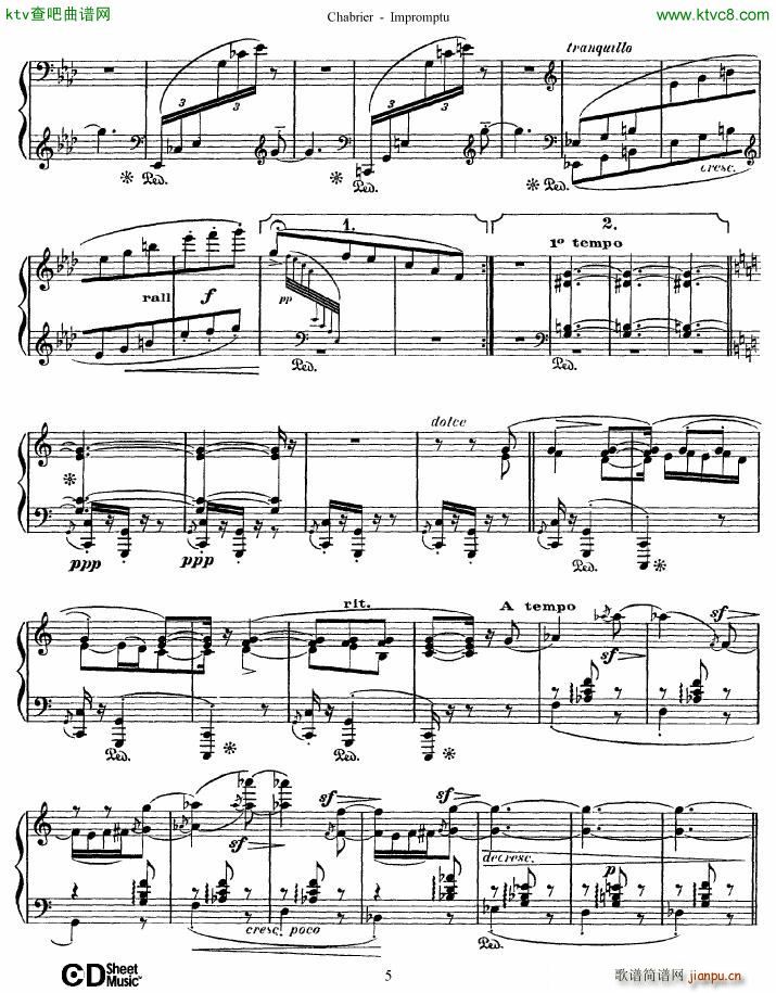 Chabrier Impromptu(V)5