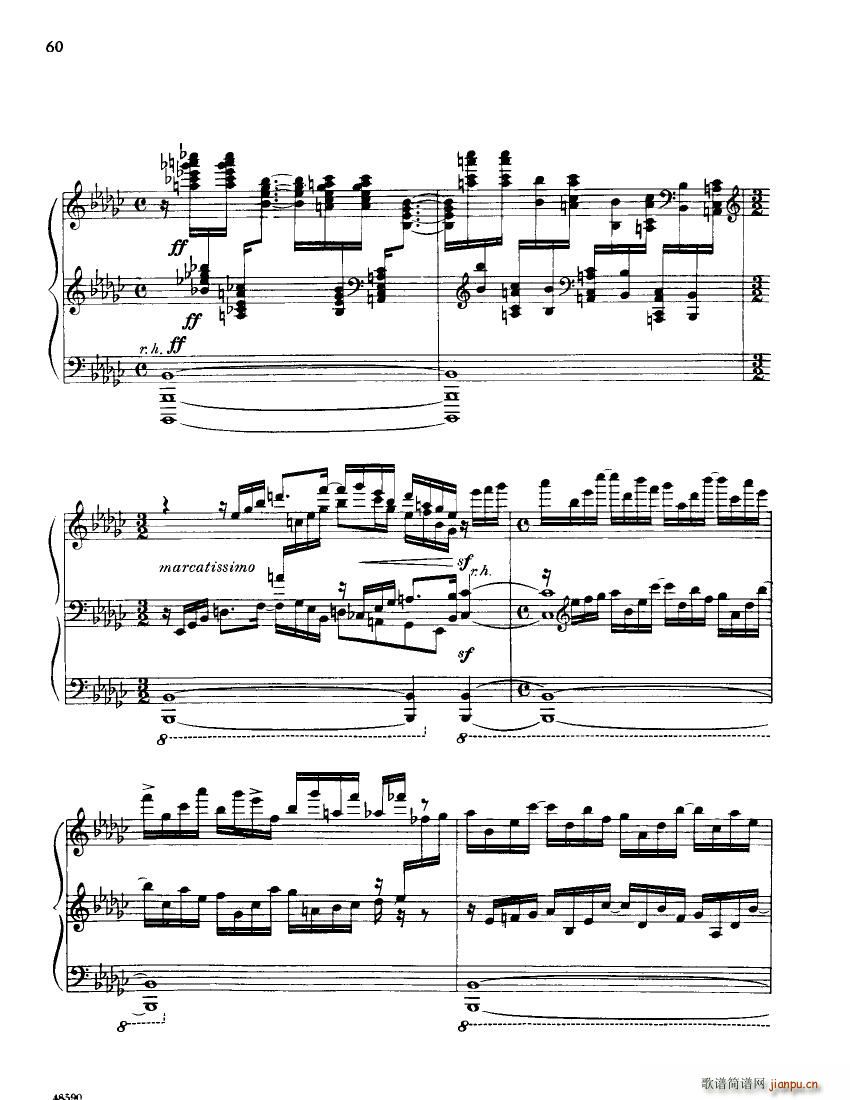 Barber op 26 Piano Sonata(V)38