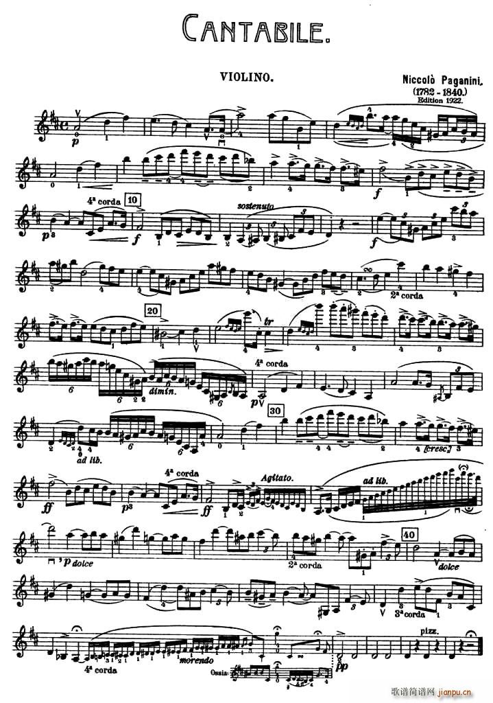 CANTABILE(ָV)1