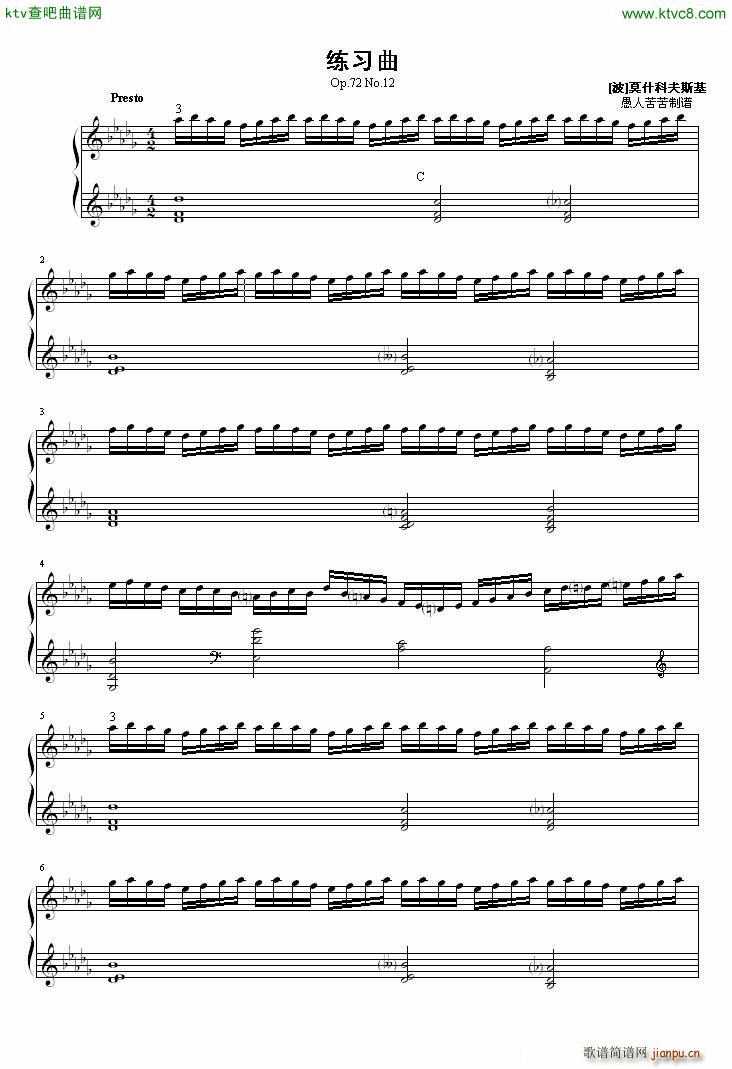 Op 72 No 12(V)1