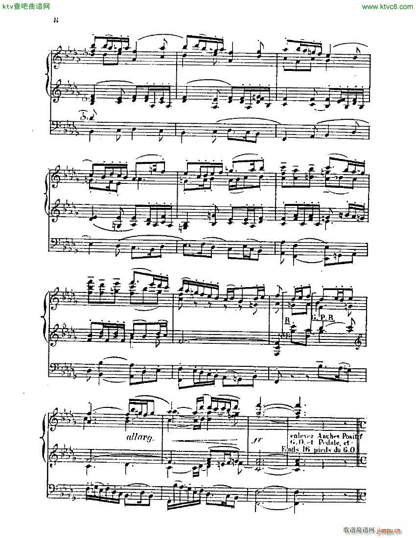 Blin Rene Symphonie mvt 1 solo organ(V)8