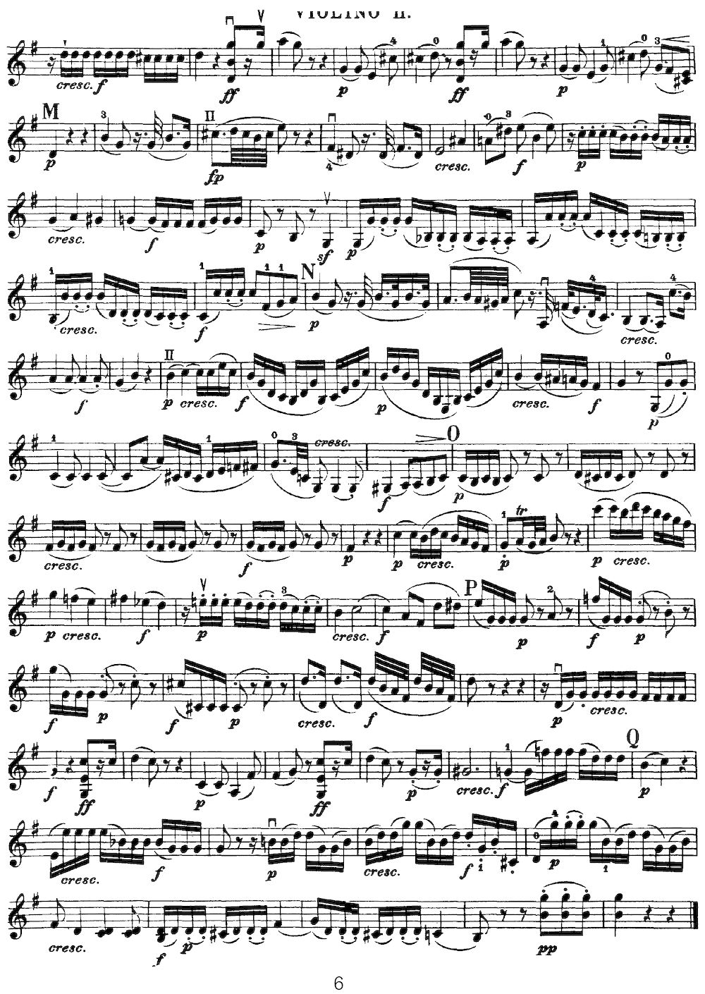 Mozart Quartet No 20 in D Major K 499 Violin 2(ʮּ)9