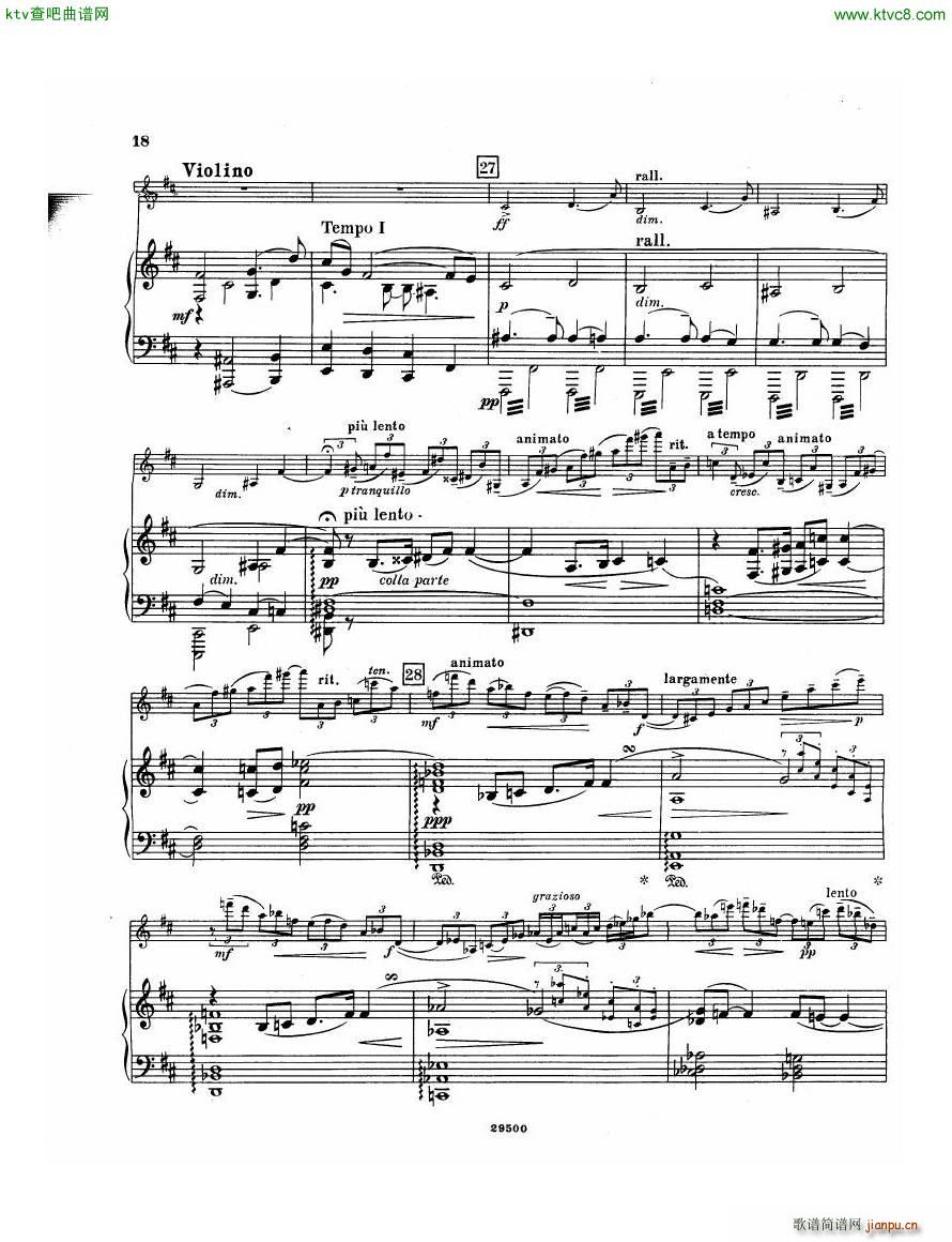 Elgar Violin Concerto Pn(V)16