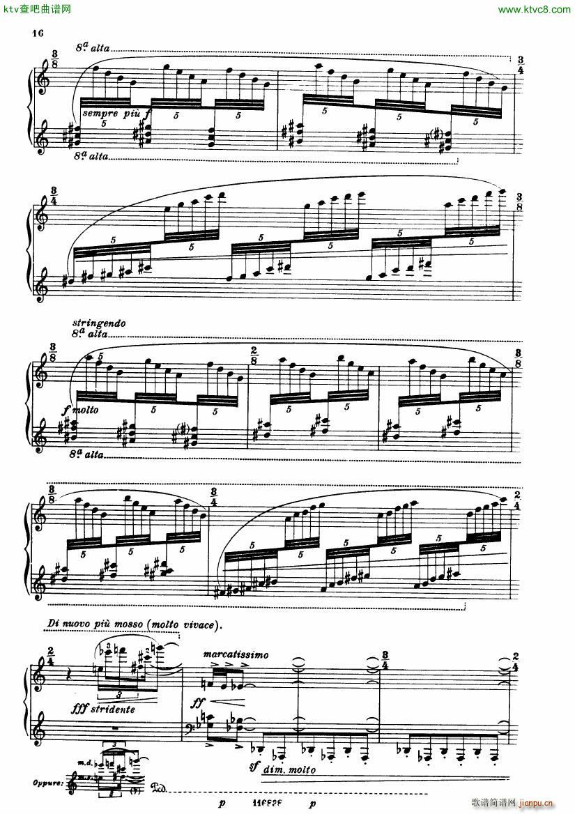 Casella Sonatina piano(V)16