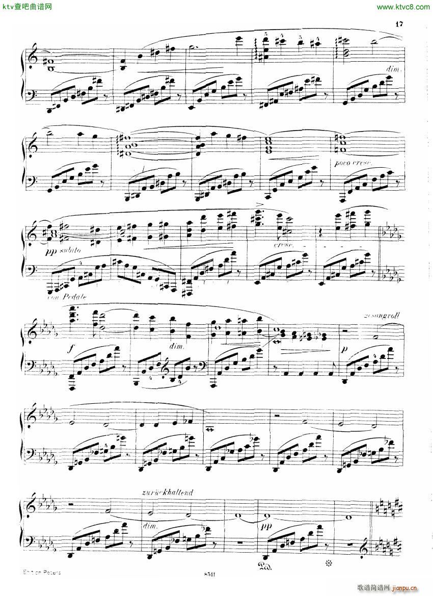 D Albert op 16 no 4 Ballade(V)9
