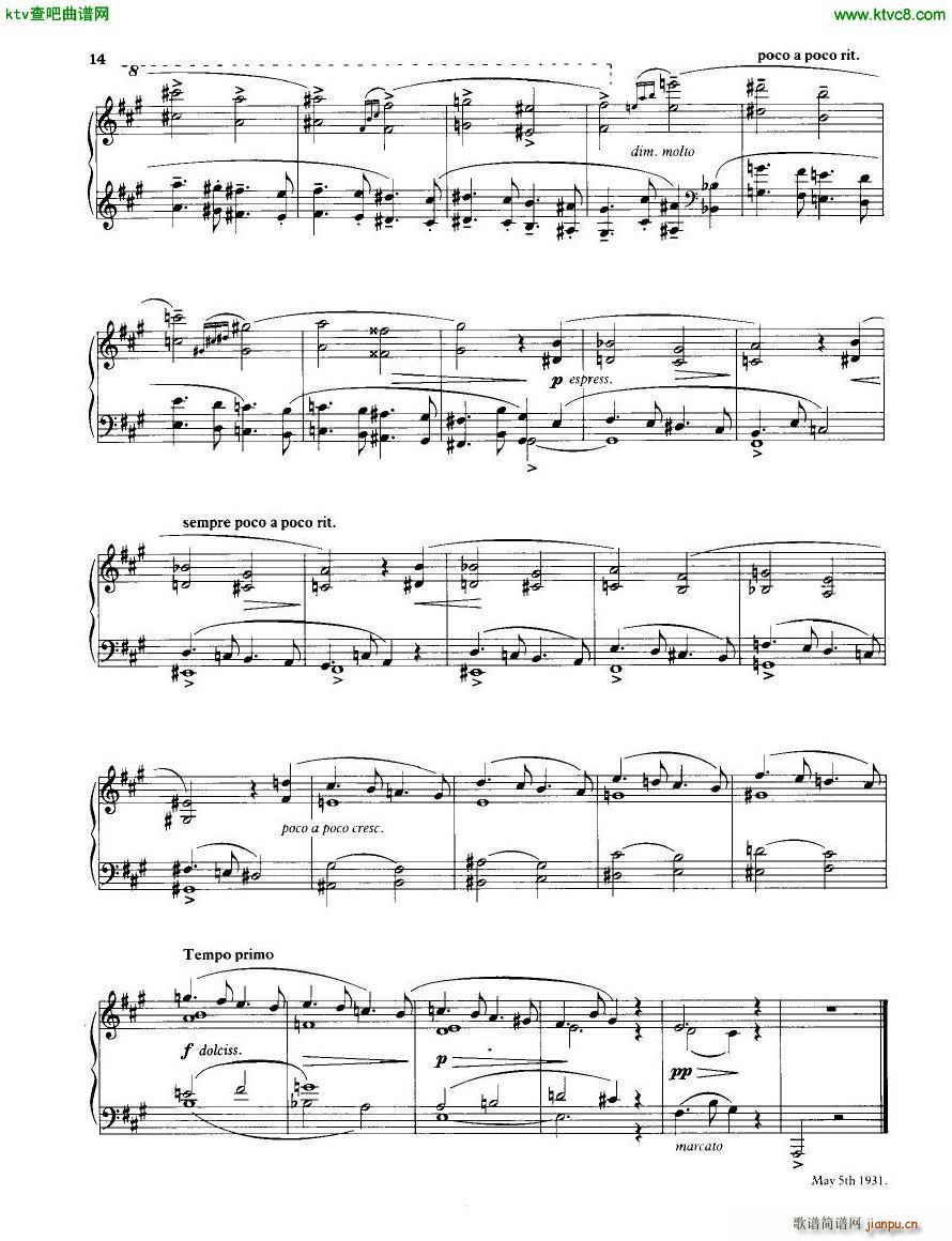 Britten 12 Variations(V)14