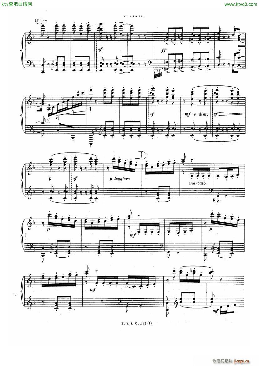 Chabrier Espana for two pianos(V)10