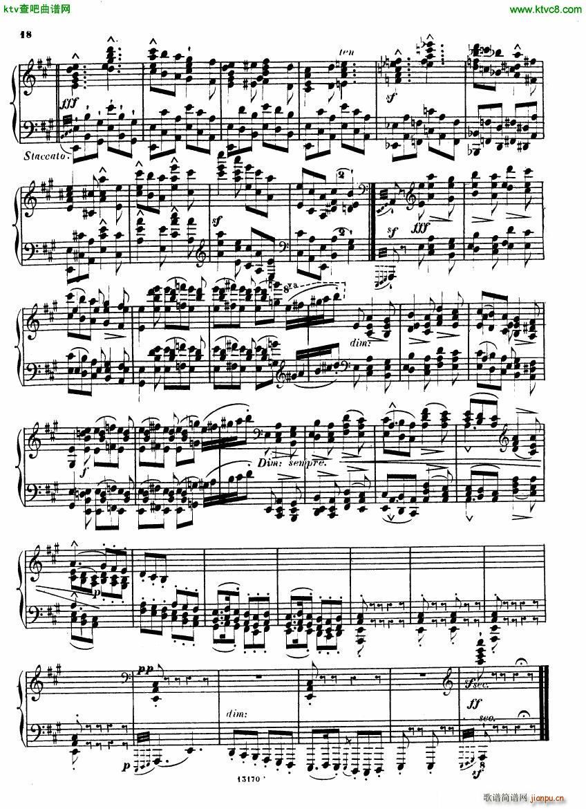 Alkan op 38b Deuxieme recueil de chants(V)17
