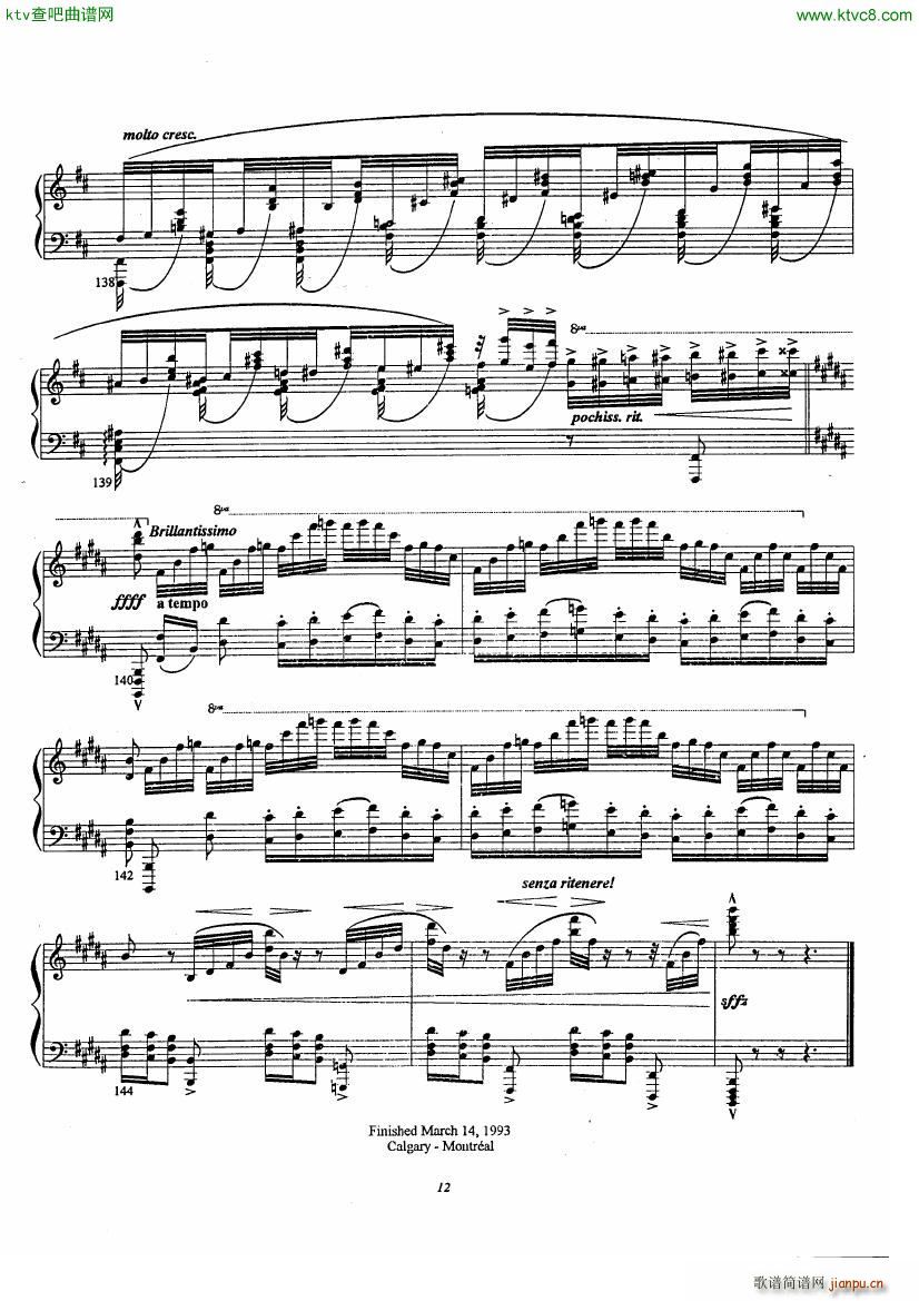Etude No 3 La Campanella D aprs Paganini Liszt(V)12