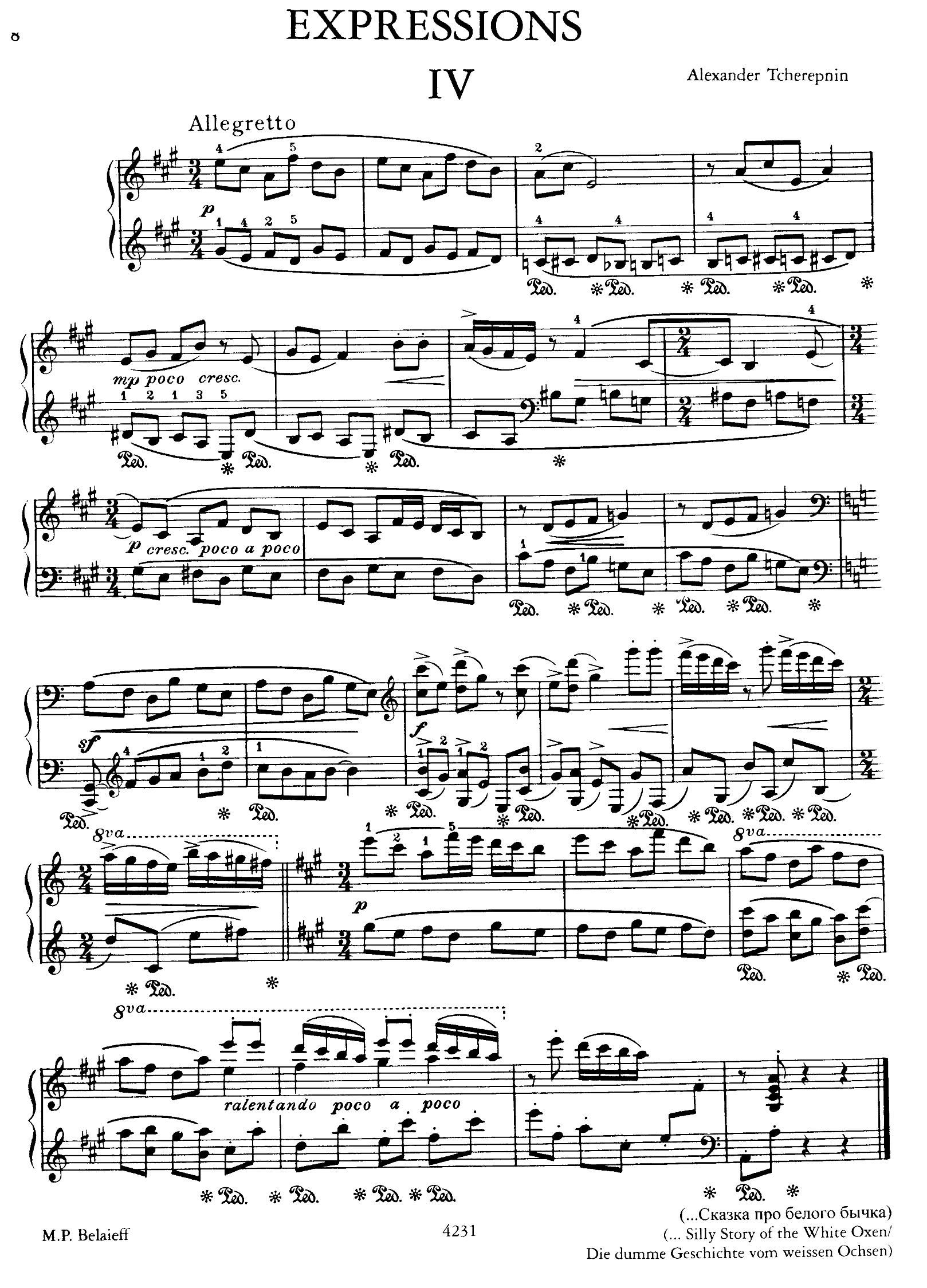 Expressions F 4(V)1