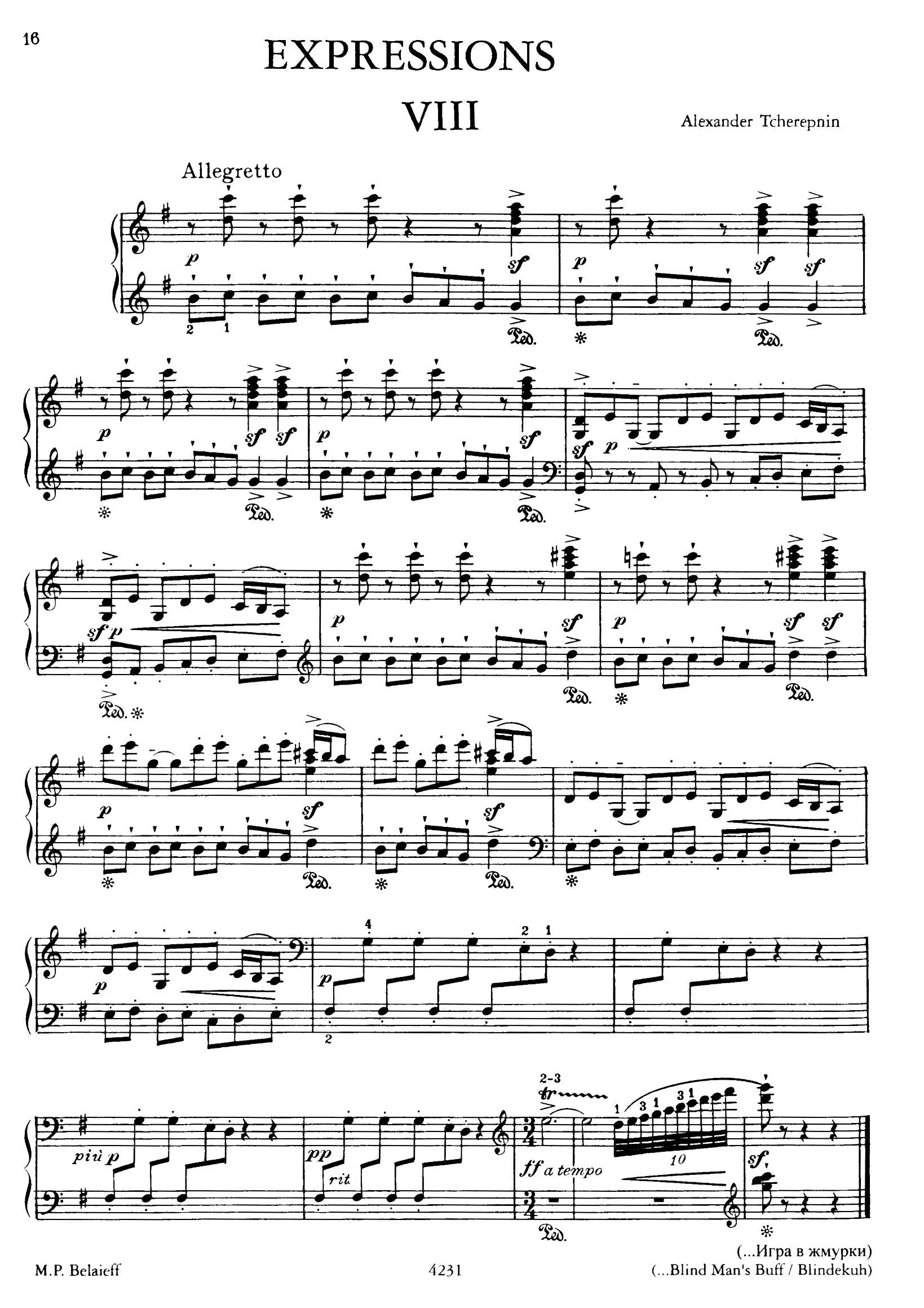 Expressions F 8(V)1