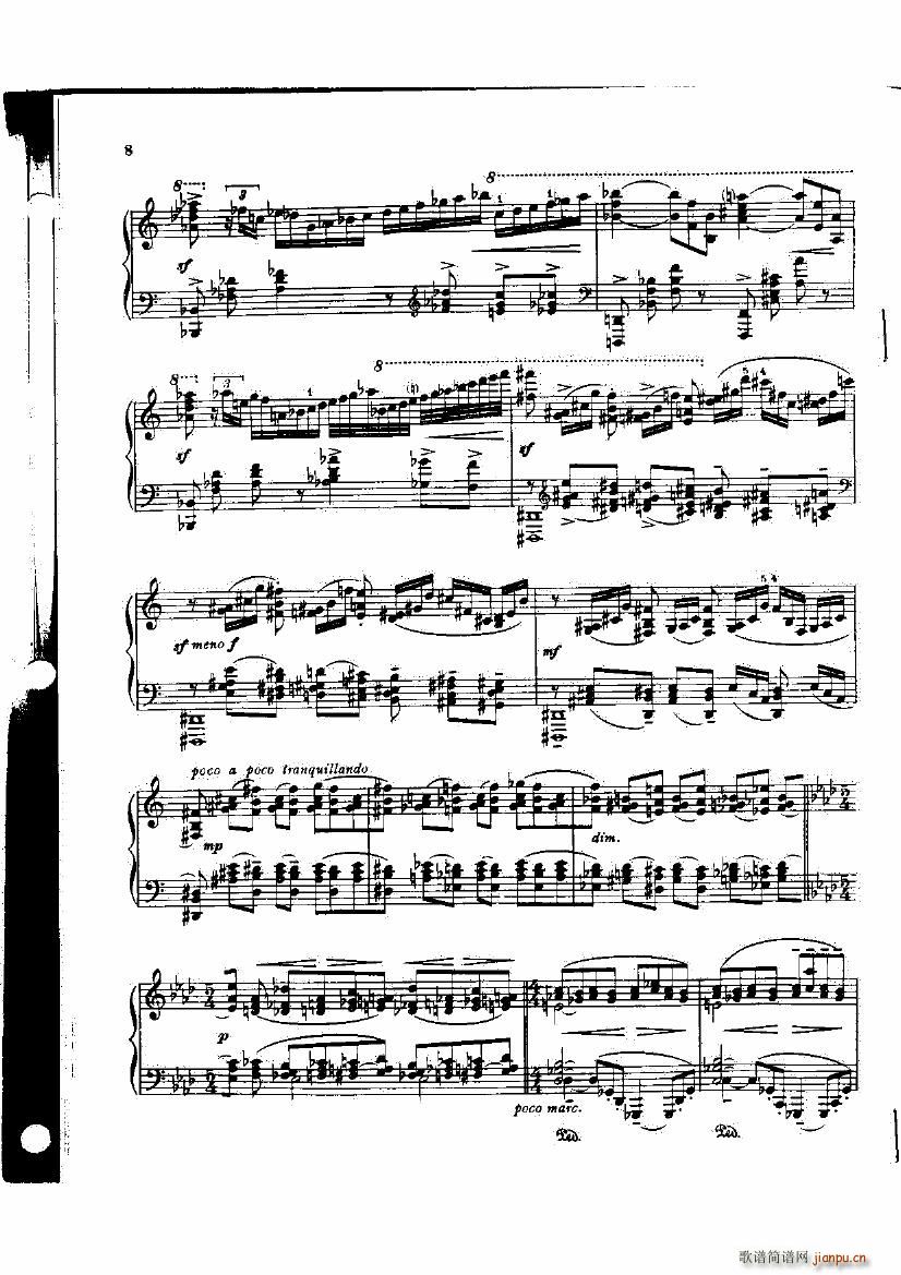 Bowen Op 72 Piano Sonata No 5 in F(V)7