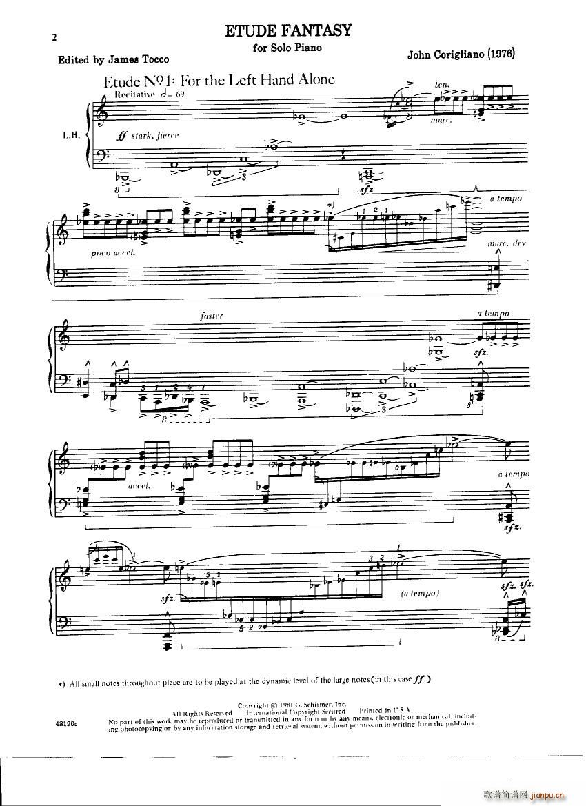 Corigliano Etude Fantasy(V)3