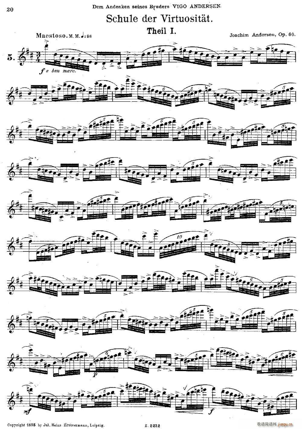 Schule der Virtuosit?t Op 60 5(ѺV)1