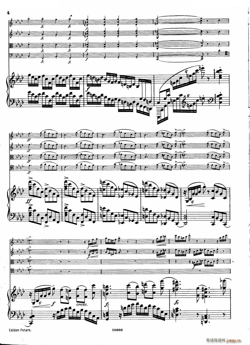 Brahms op 34 Piano Quintet f minor score һ(V)3