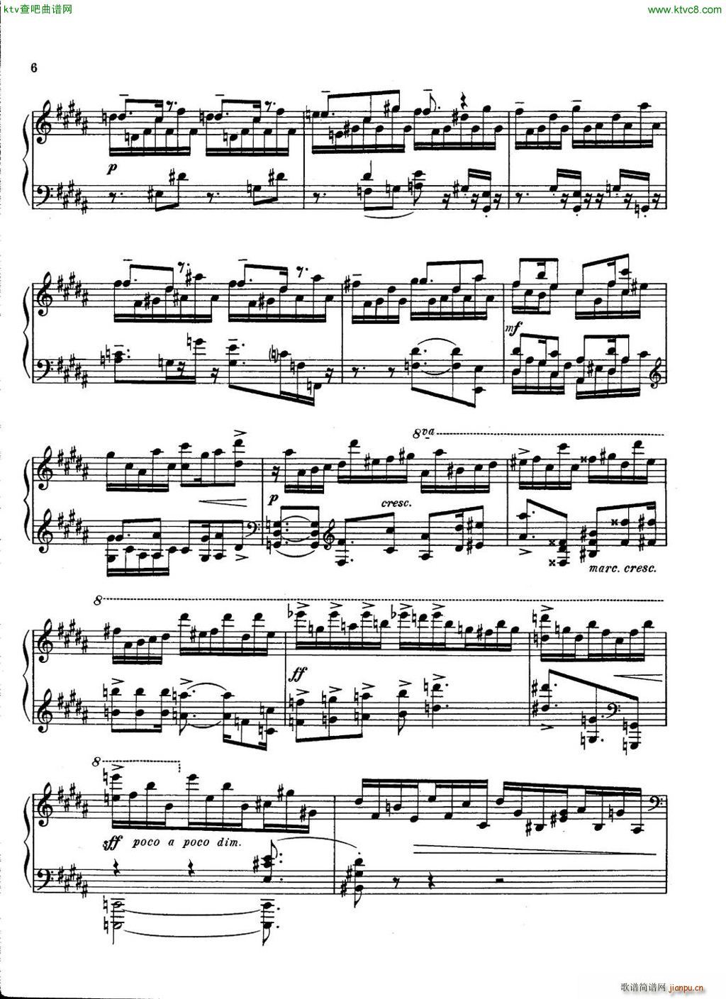 Carter Piano Sonata(V)6