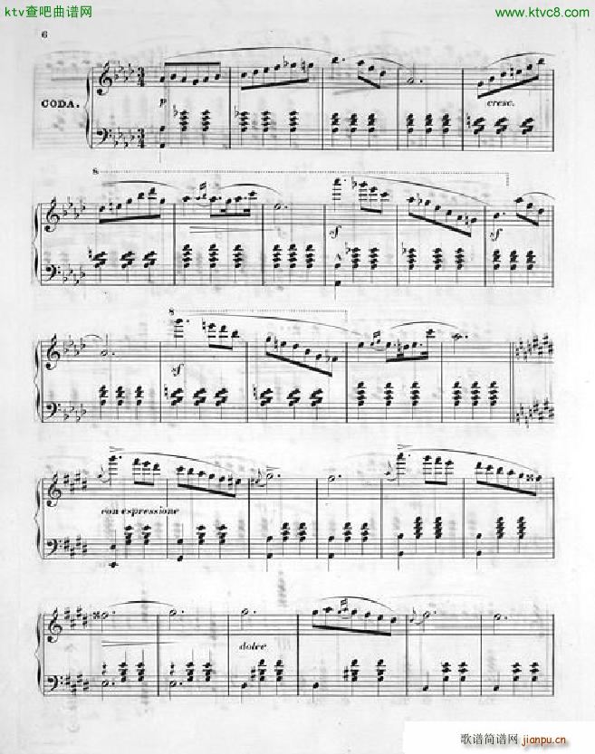 Carreno The Gottschalk Waltz(V)6