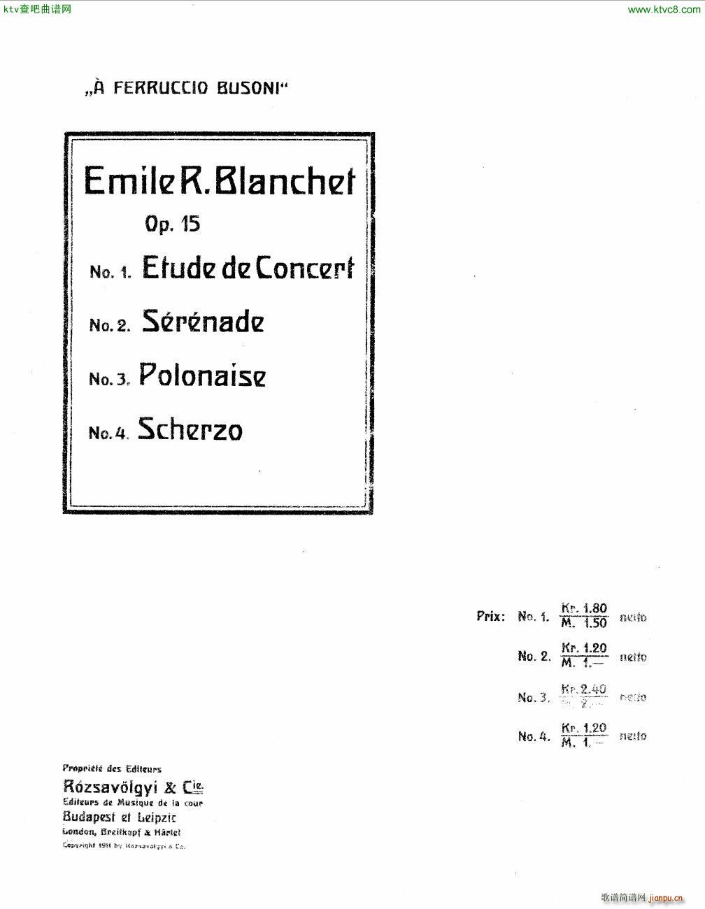 Blanchet Op 15 no 4 Scherzo(V)3