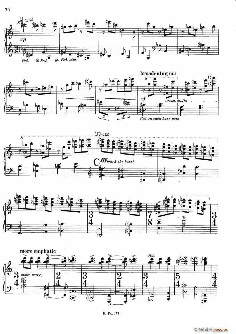Copland Piano Fantasy(V)31