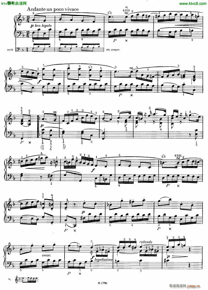 Benda 16 Sonatas (V)13