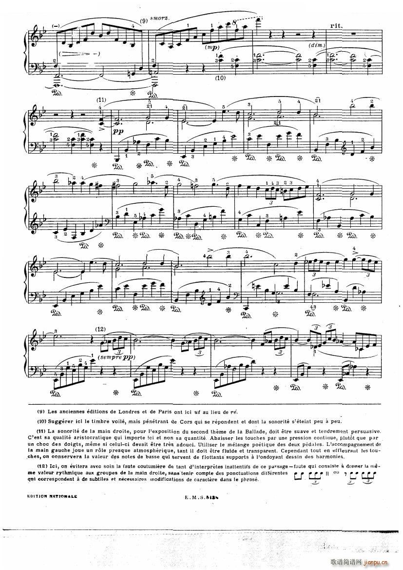 Chopin Cortot 4 Ballades(V)8