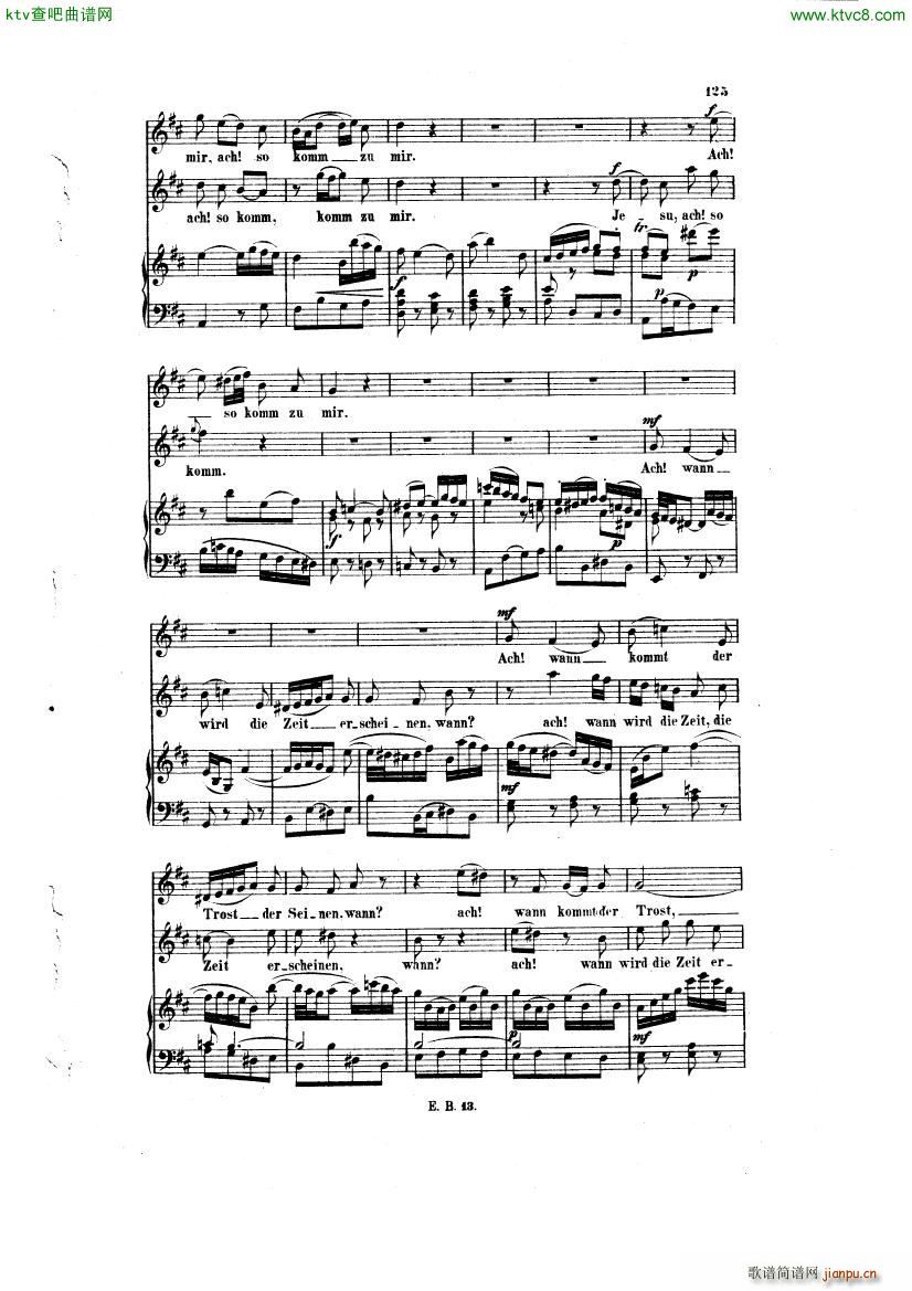 Bach JS BWV 248 Christmas Oratorio No 51 53(V)6